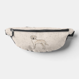 Cream Labrador Retriever Niedlich Cartoon Labrador Bauchtasche