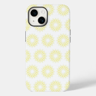 Cream Modern Sunbursts Case-Mate iPhone Hülle