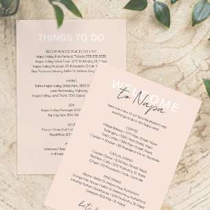 Cream Pink - Punkte zum Essen und Dinge zum Erledi Einladung