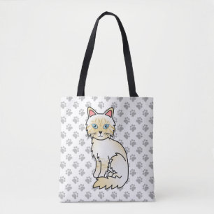 Cream Point Tabby Birman / Ragdoll Niedlich Cat &