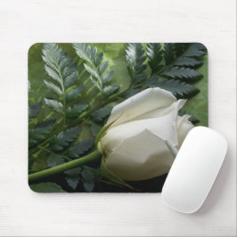 Cream Rosenknospe Mouse Pad Mousepad