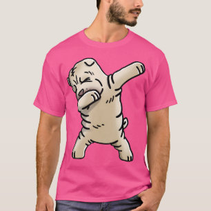 Cream Shar Pei Dabbing Lustiger Hund Dab-Tanz T-Shirt