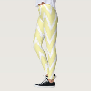 Cream Southern Hütte Chevrons Leggings