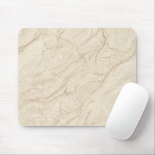 Cream Stein Marmor Eleganter Weicher Moderner Stil Mousepad