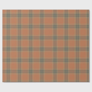 Cream Tartan Wrapping Paper Geschenkpapier