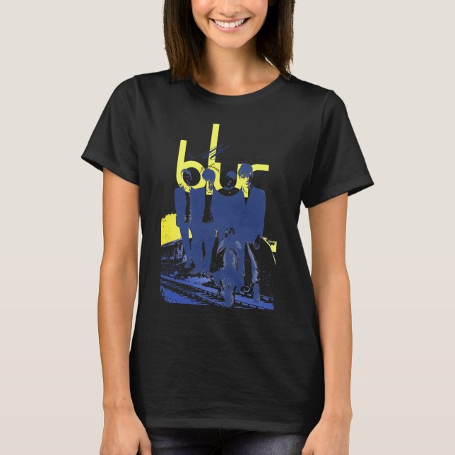 Cream Typography Folk Band T-Shirt (Vorderseite)