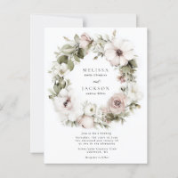 Cream Watercolor Blume