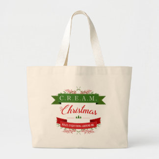 CREAM Weihnachtsregeln! Jumbo-Tasche Jumbo Stoffbeutel