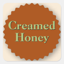 Creamed Honey Jar Goldenrod