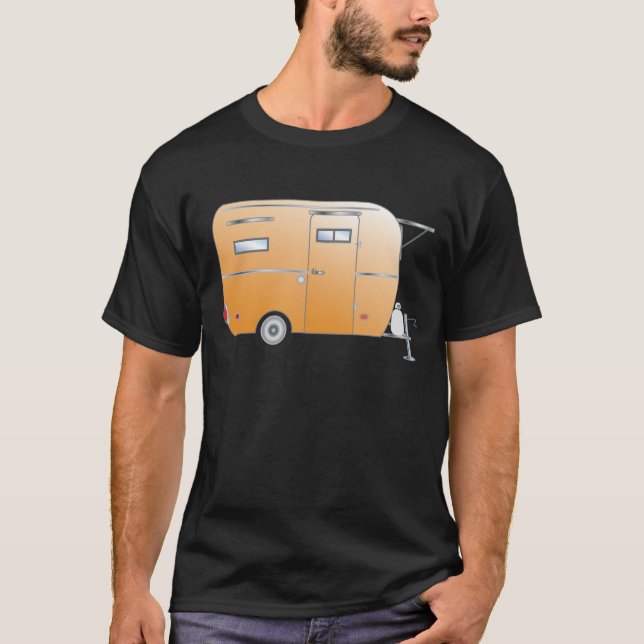 "Creamsicle" der Boler Reise-Anhänger T-Shirt (Vorderseite)