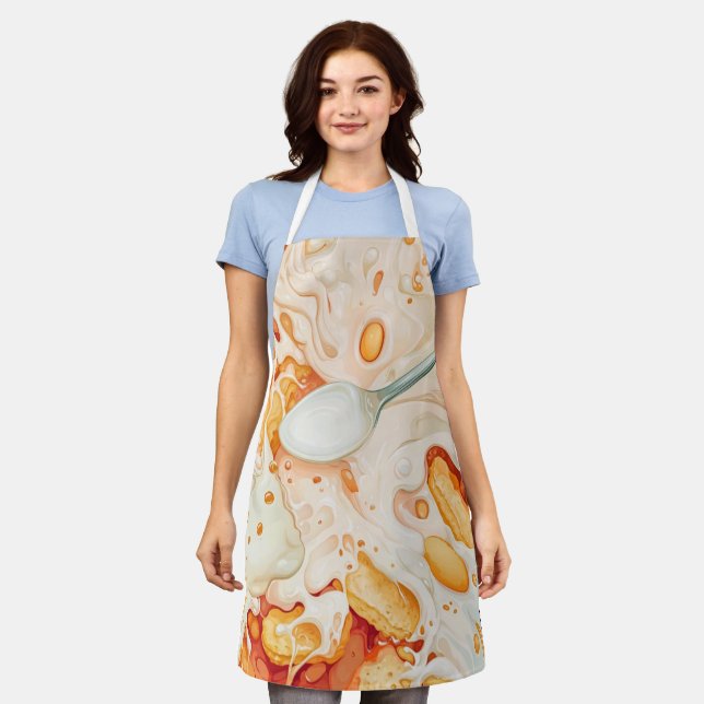 Creamy Breakfast Delight Schürze (Getragen)