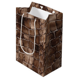 Creamy Brown Chocolate Candy Birthday Mittlere Geschenktüte