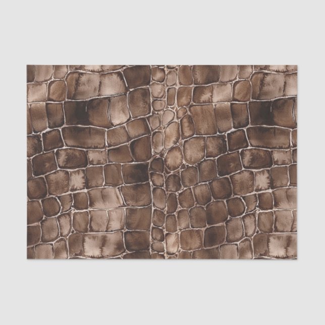 Creamy Brown Chocolate Candy Birthday Seidenpapier (Vorderseite)