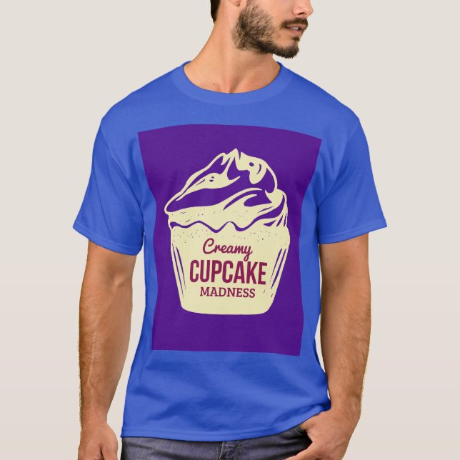 Creamy Cupcake Madness T-Shirt (Vorderseite)