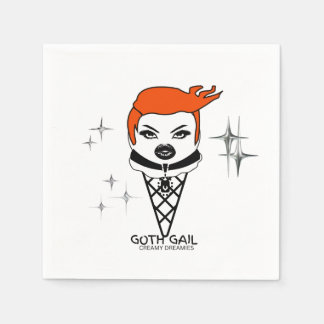 Creamy Dreamies Goth Gail Trinkservietten Serviette