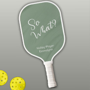 Creamy Green. Was also? Hobby Player Pickleball Schläger