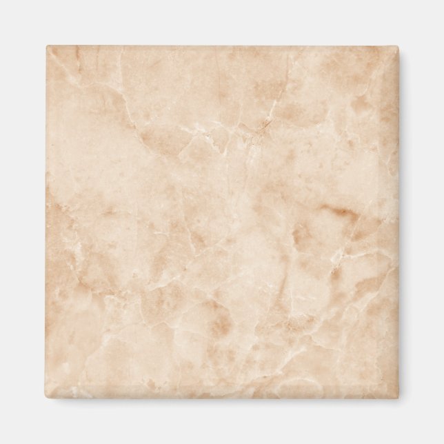 Creamy-Marmortextur Magnet (Vorne)