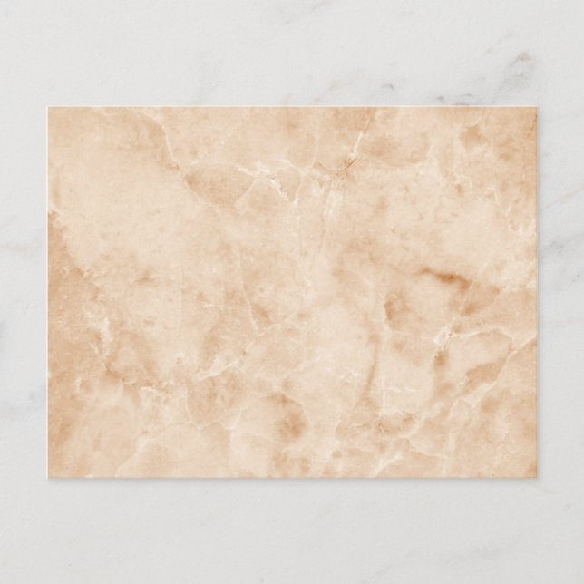 Creamy-Marmortextur Postkarte (Vorderseite)
