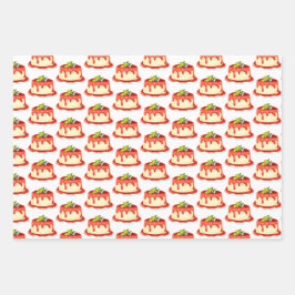 Creamy Panna Cotta Geschenkpapier Set