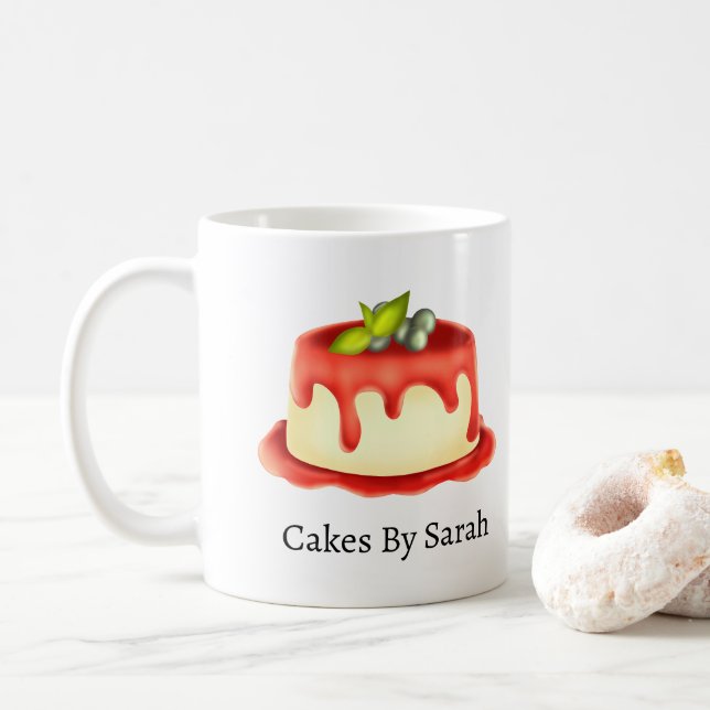 Creamy Panna Cotta Kaffeetasse (Mit Donut)