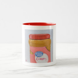 Creamy Peanut Butter Zweifarbige Tasse