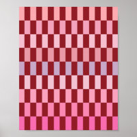 Creamy Pink Streifen 03 Kirsche
