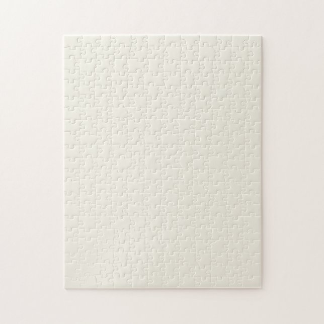 Creamy White Solid Color Puzzle (Vertikal)
