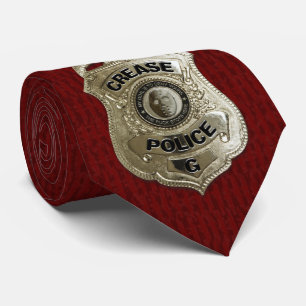 Crease Police (Hockey Goalie) Neck Tie Krawatte