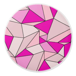 "Creasen" rosa Keramikknauf