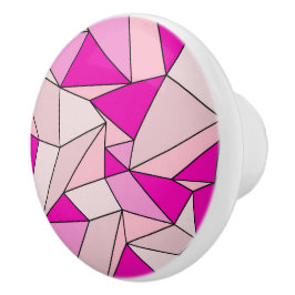 "Creasen" rosa Keramikknauf