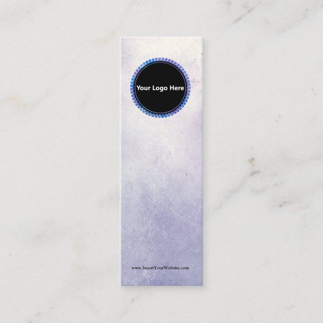 Creat Your Custom Logo Earring Display Card  Mini Visitenkarte (Vorderseite)