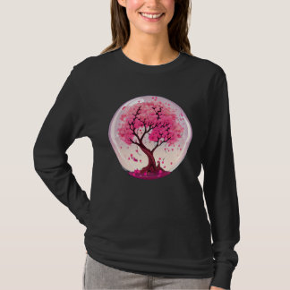 Create an Ambiance of Renewal with this Cherry Blo T-Shirt
