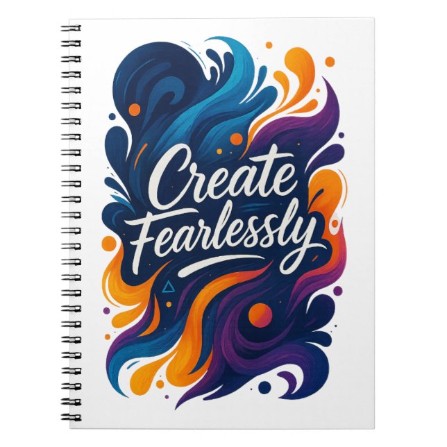 Create Fearless Notebook - Fearless Series Notizblock (Vorderseite)