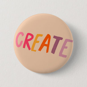 Create - Inspiration Erinnerung Geschenk für Künst Button