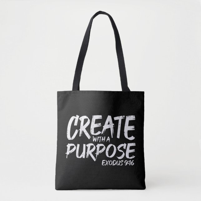 Create With Purpose Bible God Jesus Religious Chri (Vorderseite)