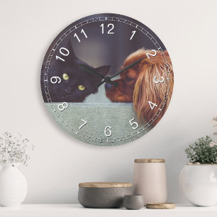 Create Your Custom Photo Personalized Runde Wanduhr