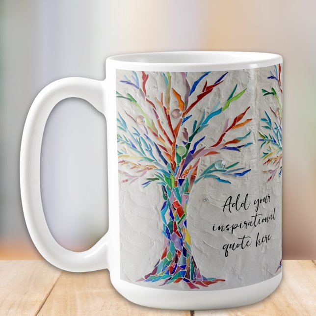 Create Your Inspirational Message Kaffeetasse (Von Creator hochgeladen)