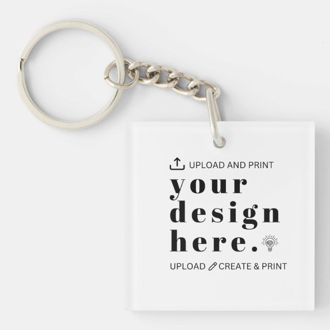 Create Your Own Accessory Schlüsselanhänger (Vorderseite)