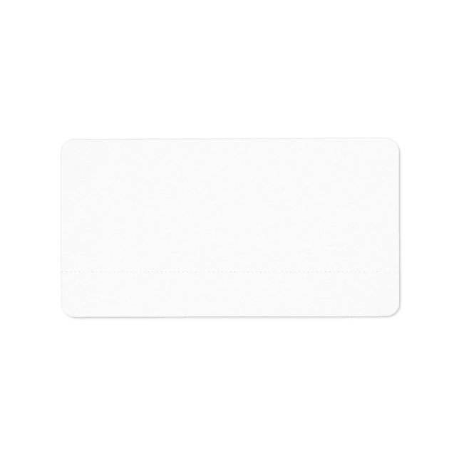 Create Your Own Adressaufkleber (Vorne)