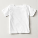 Create Your Own Baby T-shirt<br><div class="desc">Create your own white personalizable,  minimalist style which can be easily updated with your Photo and text. If you need any help personalizing this product,  please contact me using the message button below and I will be happy to help.</div>
