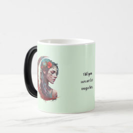 Create Your Own Boho Crescent Moon Goddess Verwandlungstasse