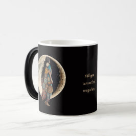 Create Your Own Boho Floral Moon Walk Verwandlungstasse