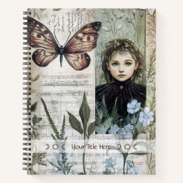 Create Your Own Butterfly Hedge Witch Botanical Notizbuch