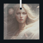 Create Your Own Cancer Sun Sign Zodiac Goddess Ornament Aus Glas<br><div class="desc">This ornament features magical, mystical artwork that you can customize by personalizing it for annual sacred wheel sabbats & other celebrations. They also make terrific gifts for friends, family & sister witches. Inspired by a desire to help others express themselves: their moods, thoughts, feelings, beliefs – all of the things...</div>