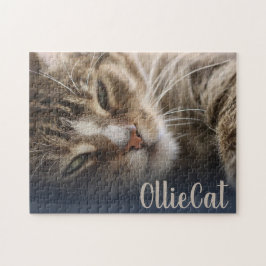 Create Your Own Cat Kitty Custom Foto Keepsake Puzzle