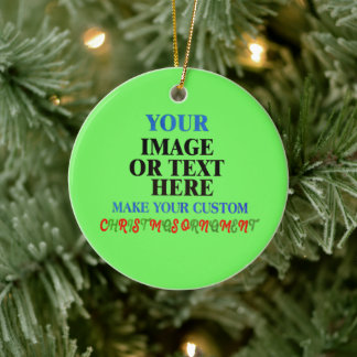 Create Your Own Christmas Gift: Personalized Keramik Ornament