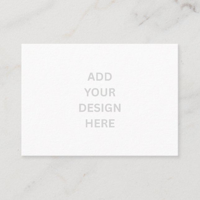 Create Your Own Custom 3.5" x 2.5" White Visitenkarte (Vorderseite)