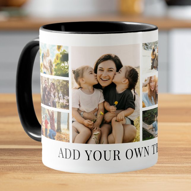 Create Your Own Custom 8 Photo Collage Tasse (Von Creator hochgeladen)
