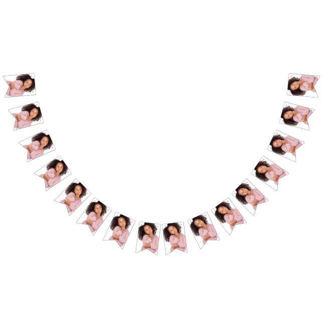 Create Your Own Custom Birthday personalized Wimpelkette (Alle)