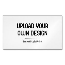 Create Your Own Custom Business Card Magnet